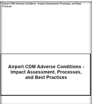 圖 1-8. Airport CDM Adverse Conditions 封面 