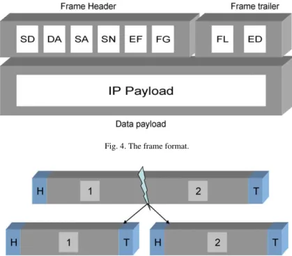 Fig. 4. The frame format.