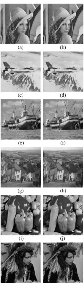 Fig. 5 The sample reconstructed images. 