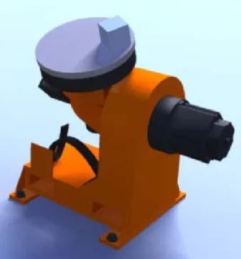 Fig. 2-3: Three-axis positioner