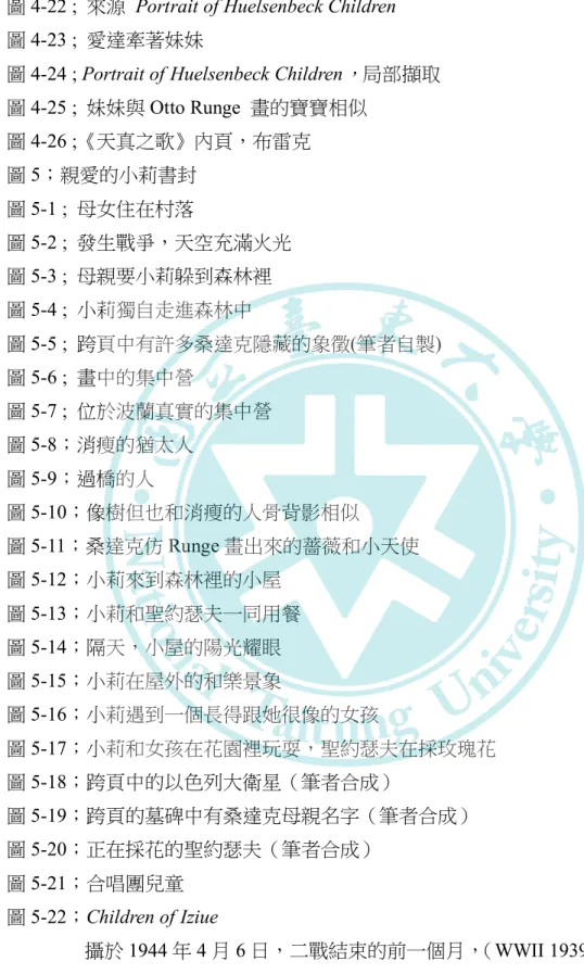 圖 4-21 ;  穿上黃雨衣要去救妹妹 