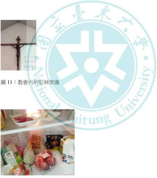 圖 11：教會內的耶穌聖像 