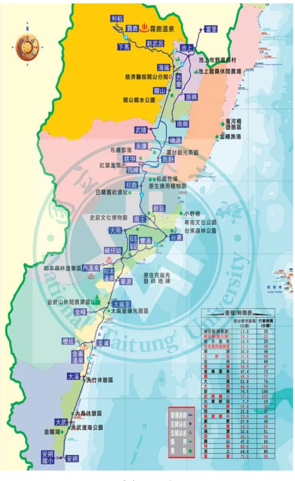 圖 6   鼎東客運山線圖 