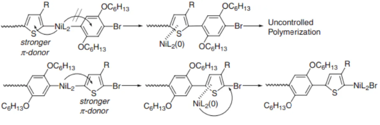 Figure 1-7 The synthesized sequence of PPP-b-P3HT by Grignard metathesis. 10