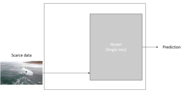 Figure 4.6: Directly training on scarce data.