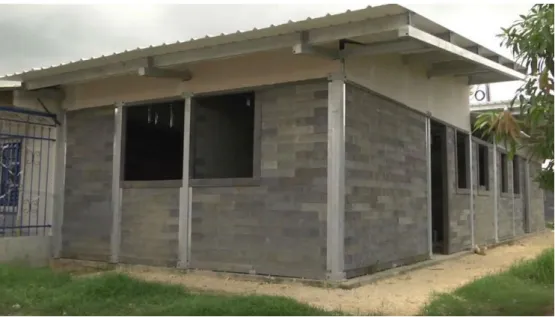 Figure 1. 6 BRICKARP in Colombia as an example of building made from plastic  bricks (Source: TRT World) 