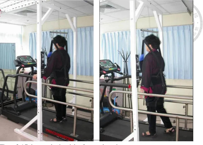 Figure 2-4 Balance and gait training for a stroke patient.