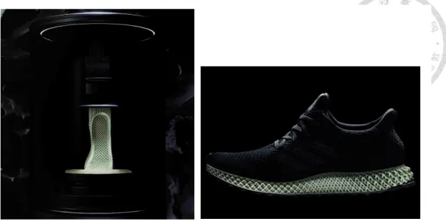 Figure 1.4-5 The printing process of running shoe 