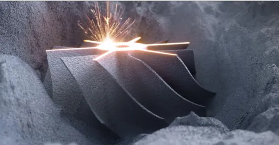 Figure 1.4-8 The result of selective laser melting 