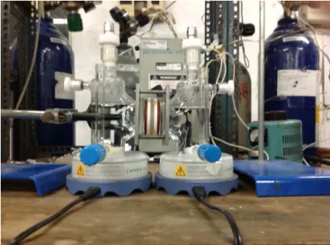 Fig. 3.6 The reactor for diffusion experiment. 