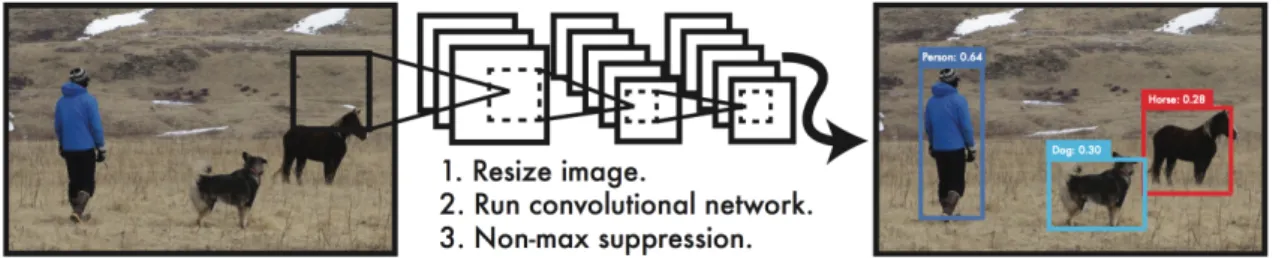 Figure 2.2: The YOLO detection system 2