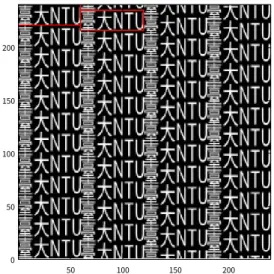 Figure 3.6: The image is a combination of Chinese characters and En- En-glish letters