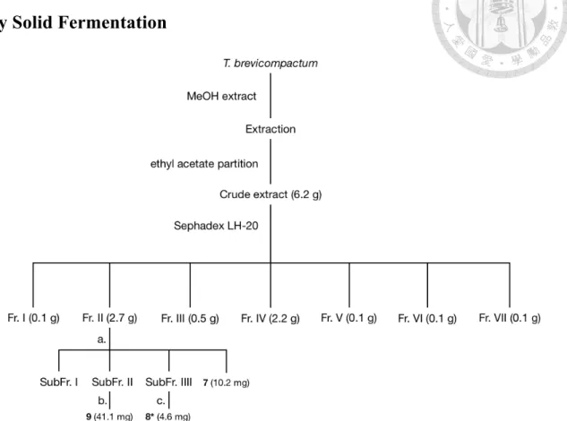 Table 33. Antimicrobial activities of solid-fermentation fractions 