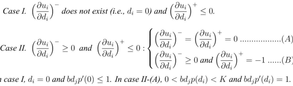 Table 3.1: The maximum total utility of two­player file­sharing games Condition Utility