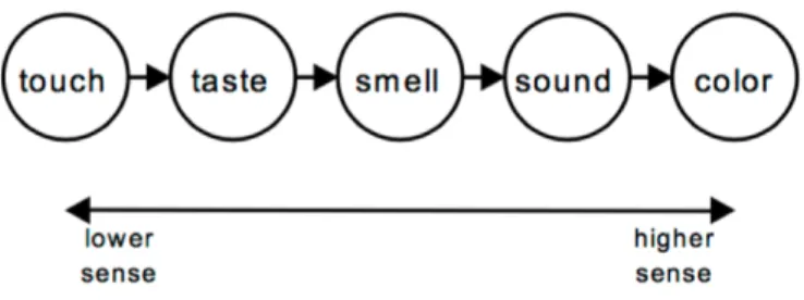 Figure 2.2 Hierarchy of the Senses Proposed by Ullmann (1959) (cf. Werning et al. (2006)