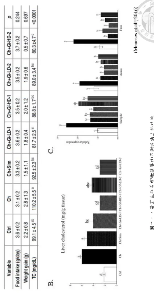 Figure 11. The effect of G. lucidum on ameliorating dirt-induced metabolic disorder 