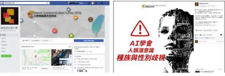 圖  6  傳播調查資料庫之臉書 Facebook 粉絲專頁. 