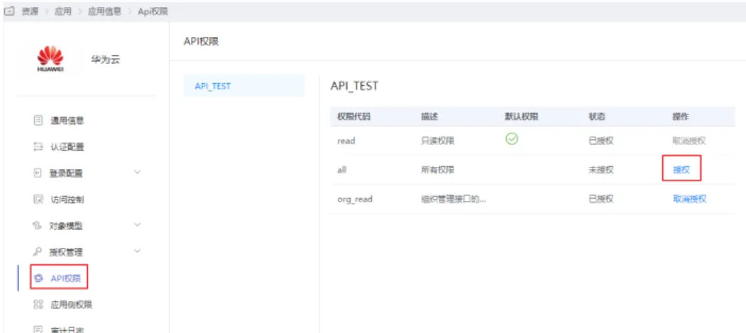 表 GET /api/v2/tenant/users user_rea d、read 权限