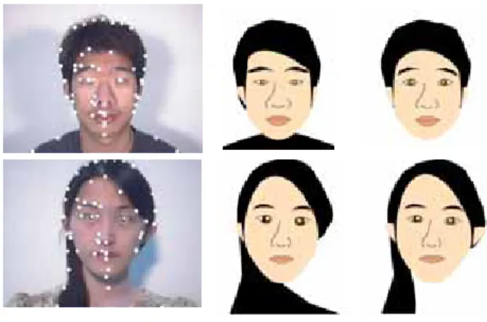 Fig. 11  The neutral facial image used in an experiment. 