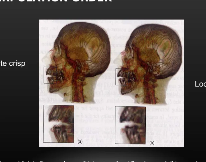 Figure 10.14. Comparison of (a) post-classification and (b) pre-classification  techniques