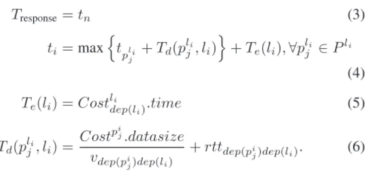 Table I shows our factors for estimating an offloading scheme.