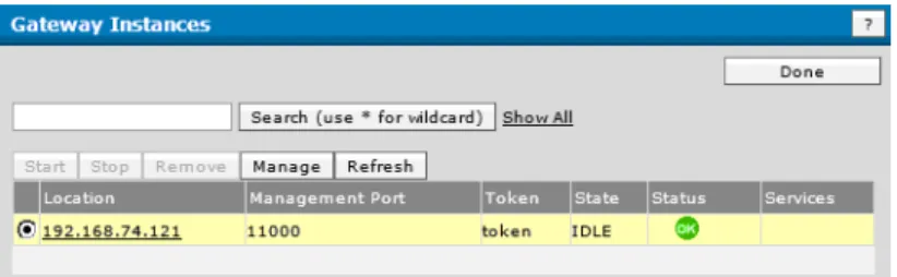 Figure 2 Gateway Instance