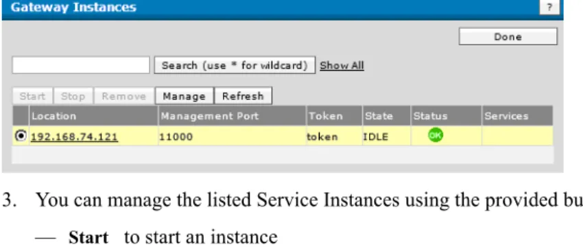 Figure 2   Gateway Instance