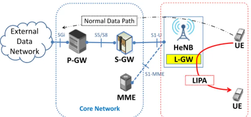 Figure 4: Local IP Access Solution through Well-defined APN
