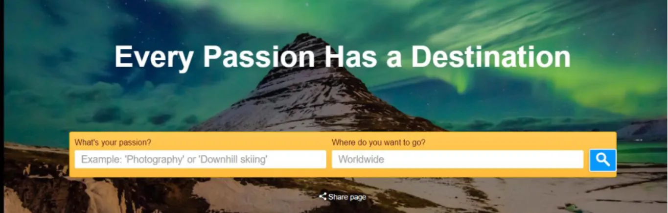 Figure 1. 5 ("Booking.com,")New Search Method “Passion Search” 
