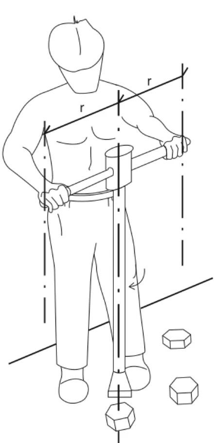 Fig. 3.39 Worker using a special wrench