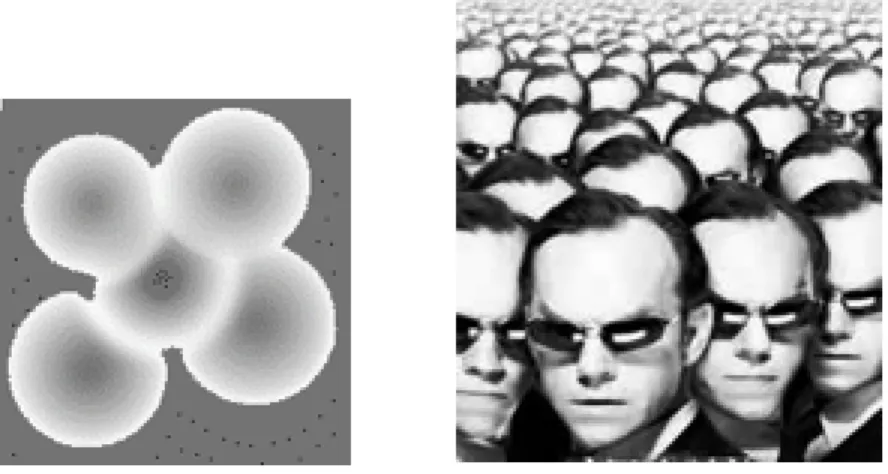 Figure 8.1: Are there di ff erences either among cold atoms or among the 100 Smiths?