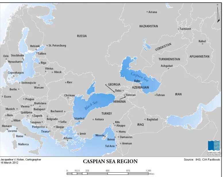 Figure 4. The Caspian Region 