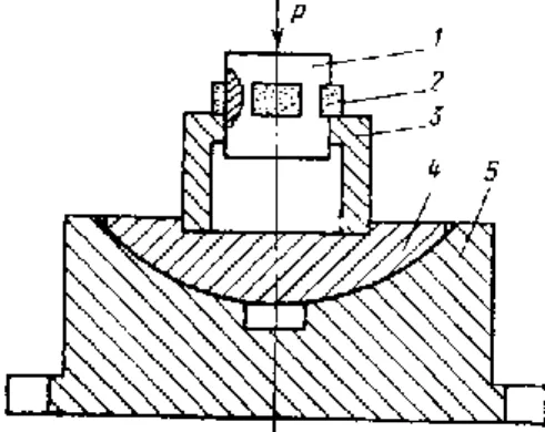 Figure 3.6 - Testing the adhesion strength of the coating with the base  (V.S. Harchenkov‘s sample) 