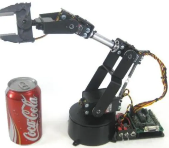 Figure 1.4  4 DOF Manipulator / arm robot from Lynxmotion suitable for education  (source: lynxmotion.com)