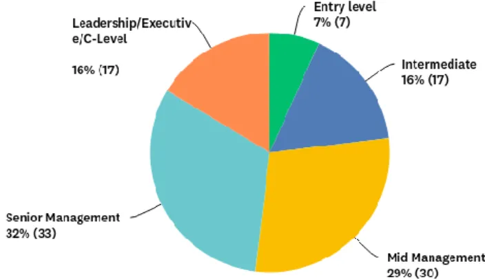 Figure 5. 4: Analysis of General Information – Job Level 