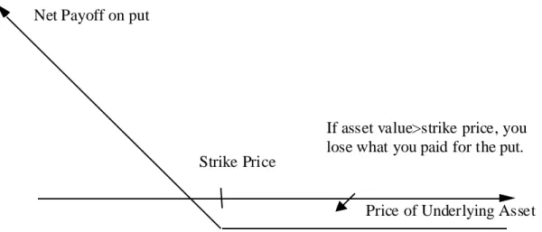 Figure 5.2: Payoff on Put Option