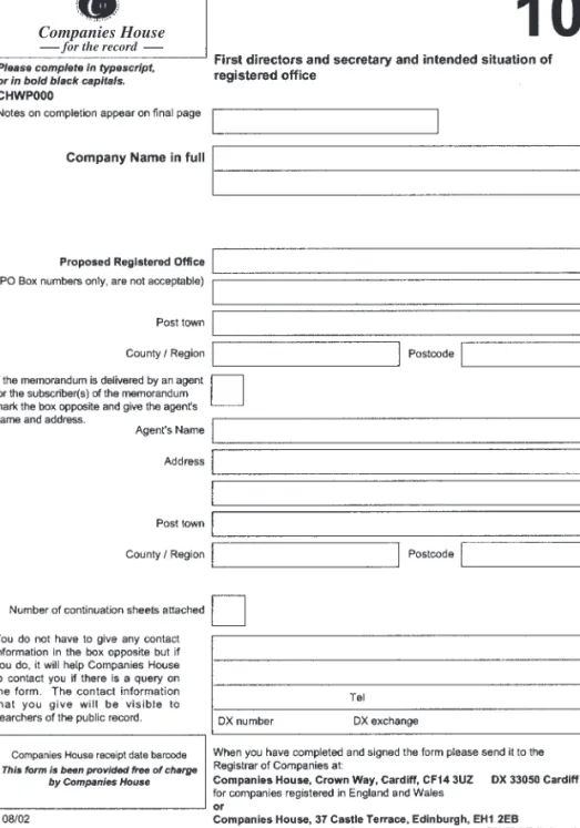 Figure 6.1 Notice of passing of resolution removing an auditor