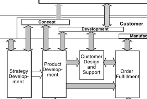 Figure 2.4  Texas Instruments High Level Business Process Map (Adapted from M. 