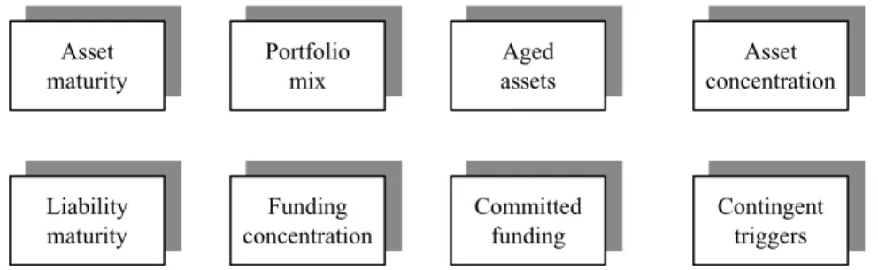 Figure 3.3 Liquidity monitoring tools