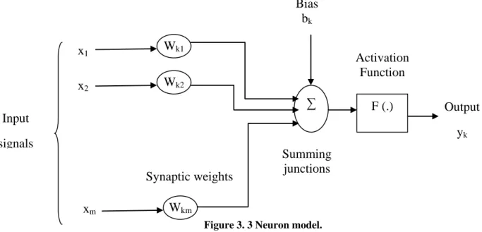 Figure 3. 3 Neuron model. 
