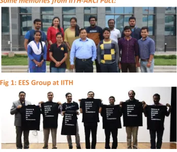 Fig 1: EES Group at IITH