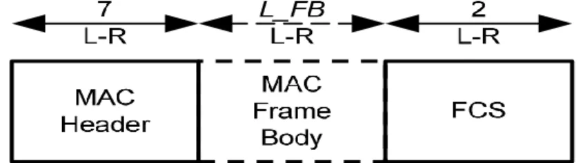 Figure 1.1: MAC Frame Format