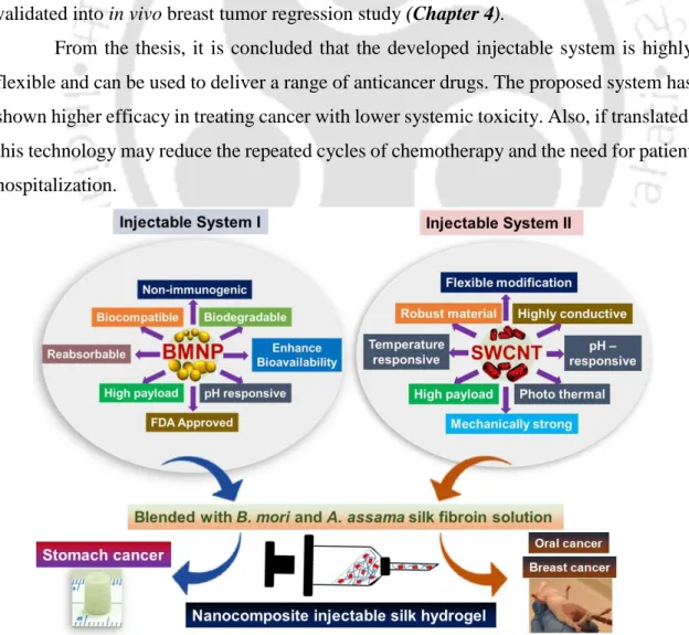 Figure S1. Illustration showing the graphical summary and conclusion of the thesis. 