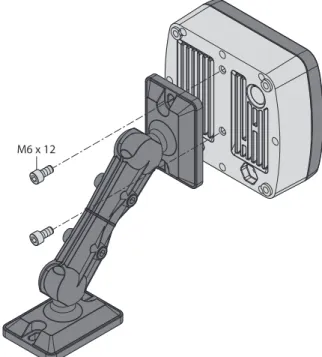 Fig. 7: Mounting the read/write head on the arm bracket