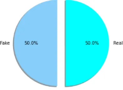 Figure 4.1 Target Labelled Reviews Count – Pie Chart 