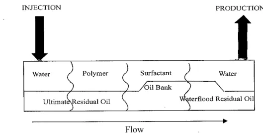 Figure 5 - Chemical Flooding Process