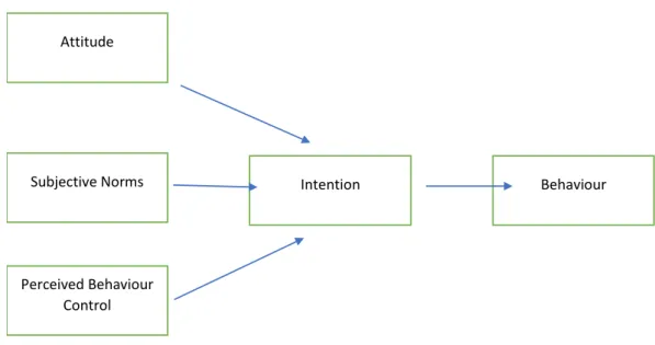 Figure 2.1.3: Theory of Planned behaviour (TPB) 