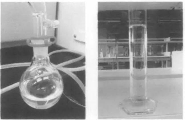 Figure 3.5: Distillation product (170  mL) 