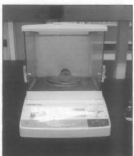 Figure 3.9: Density determination using pycnometer 
