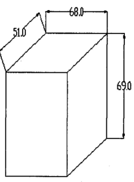 Figure 5 Sketch Figure and Dimension for Building B